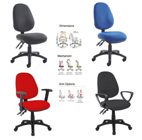 Office chair adjustable height - adjustable,