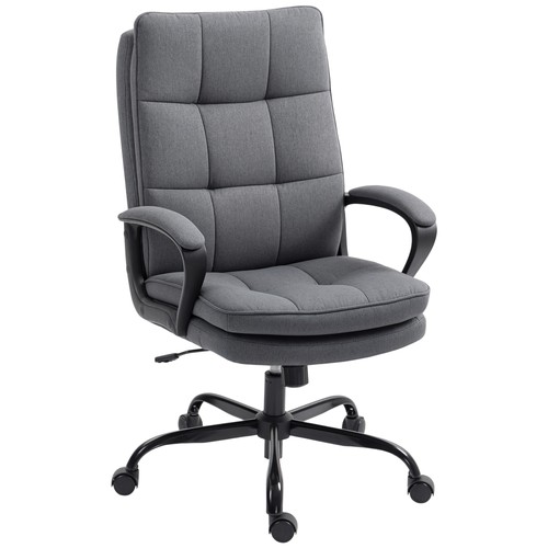 Homcom fabric office chair - homcom,